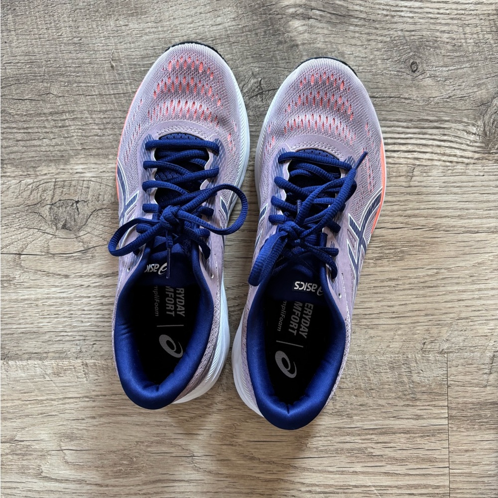 ASICS Women's Running Shoes - Pink and Blue